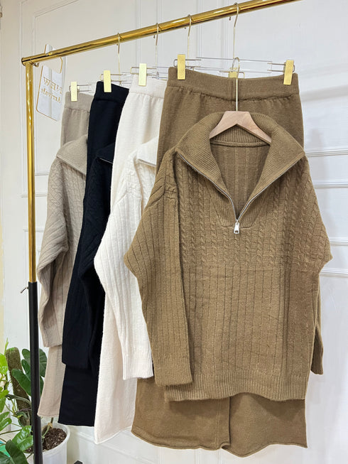 Winter High Quality Knitted Co-Ord Sets